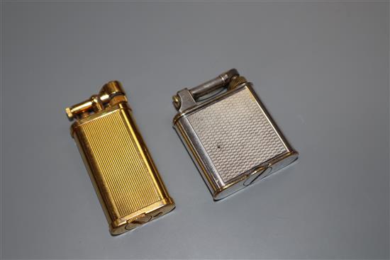 Two Dunhill lighters